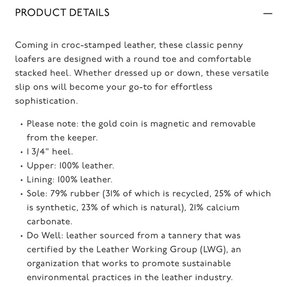 Madewell The Grayson Penny Loafer in Chocolate Raisin Crocodile NWOB size 11 - Picture 3 of 14